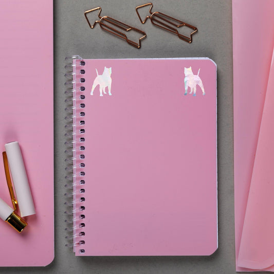 2x pitbull rear view mirror sticker decal dog easter egg decal, small decal for car windshield, windscreen sticker, tiny hidden decals